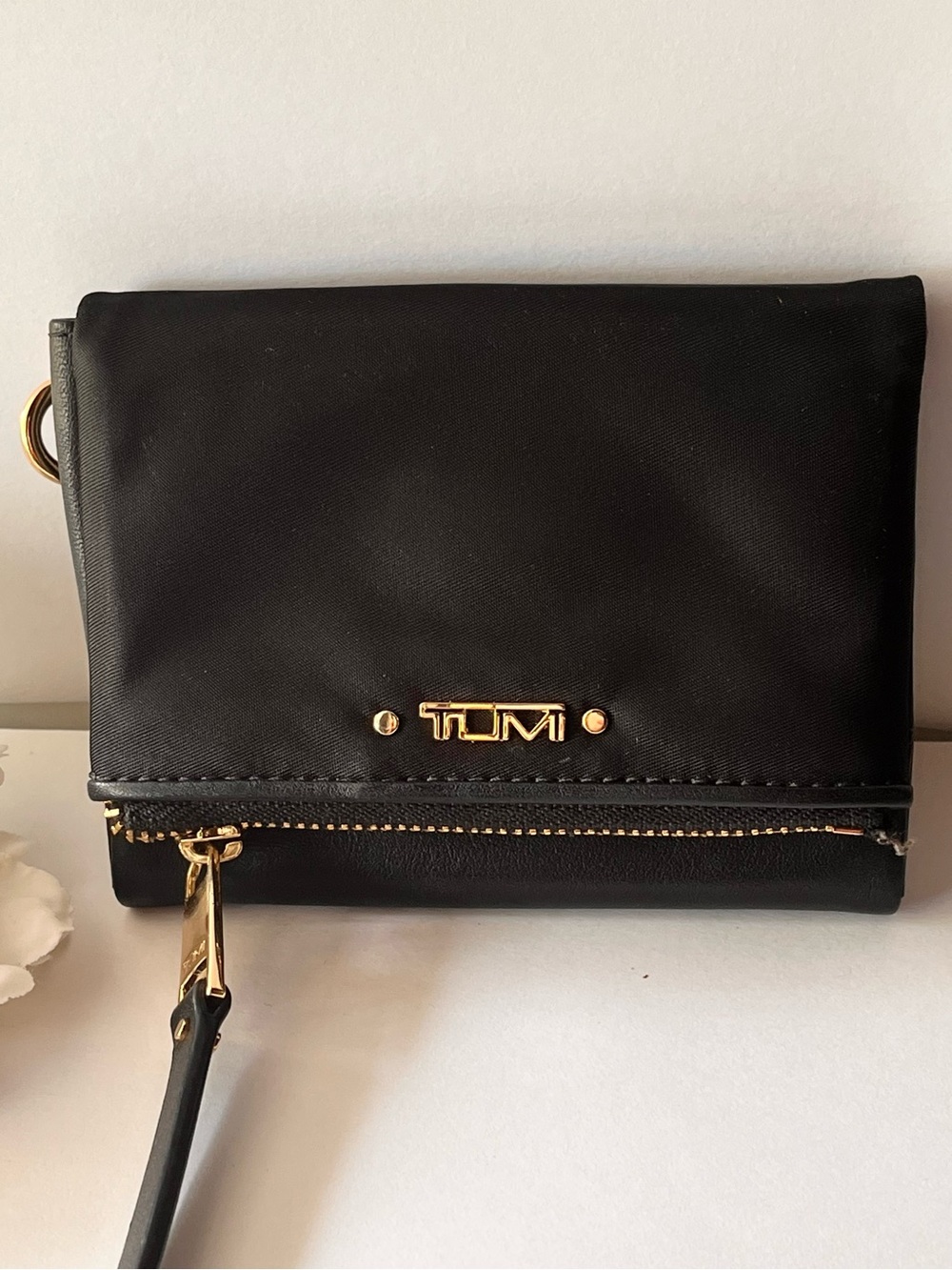 Tumi Black Wallet $235 MSRP